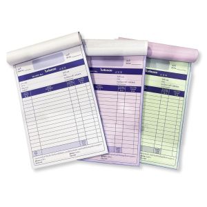 At.Store ใบส่งของ คาร์บอนในตัว 1 เล่ม 30 ชุด (3ชั้น) บิลส่งของ บิลเงินสด