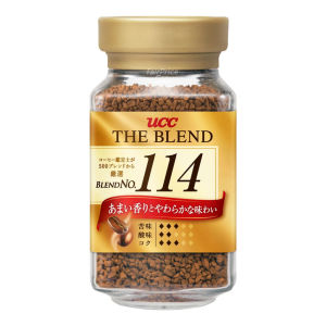 【SG stock】Japan Imported UCC 117 & UCC 114 Instant Coffee Freeze-Dried Black Coffee Powder 80G