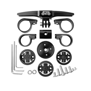 MUQZI Bike Computer Mount 22.2-25.4mm Universal Handlebar Adapter for Garmin/Bryton/Wahoo Cycling GPS Holder Bicycle Accessorie