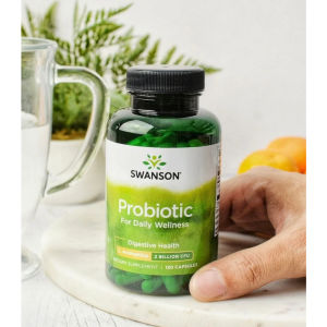 Viên Uống Bổ Sung Lợi Khuẩn Swanson Probiotic Daily Wellness 1 Tỷ CFU Hỗ Trợ Đường Ruột 120 Viên Mỹ - - Giúp bảo vệ hệ tiêu hóa tăng cường sức đề kháng tự nhiên của cơ thể. - Hỗ trợ cơ thể chống lại các tác nhân gây bệnh từ đường ruột.