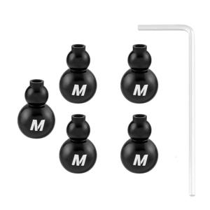 4Pcs Xe Đạp Thay Đổi Cáp Bánh Răng Dây End Tip Crimps Với Cờ Lê Xe Đạp đầu cáp Mũ Nhôm Hợp Kim đầu cáp Crimps