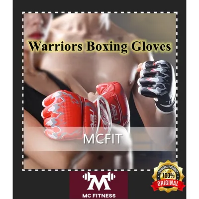 MCFIT MMA Warriors Kickboxing Sanda Silat Boxing Gloves Grappling Training Punching Sparring Glove 拳击手套