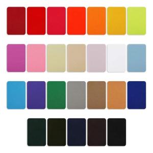 แผ่นรีดกางเกงยีนส์26ชิ้น26สีแผ่นปะกางเกงยีนส์ตกแต่งเสื้อผ้าเสื้อป้ายสำหรับปะกางเกงยีนส์เสื้อแจ็คเก็ตซ่อมแซม