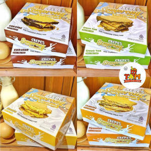 Kue Crepes Semprong Susu Lembang Spesial (isi 12 pcs) - Tam Snack