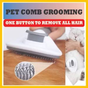 Cat Hair Fur Removal Cat Comb Grooming / Sikat Kucing 宠物梳子猫梳