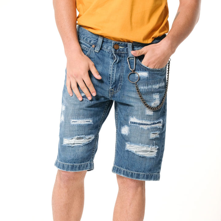 Lee Tattered Short for Men Pocket Denim Shorts Regular Fit
