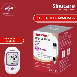 [ Expired Masih Lama ] Sinocare Alat Cek Gula Darah Lengkap 3 In 1 Asam urat Kolesterol