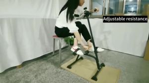 Rehabilitation Exercise Bike for Seniors Upper Lower Limb Pedal Trainer Home Fitness Equipment