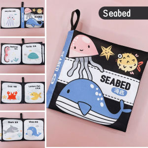 0-3 Years Old Baby Busy Book Black and White Soft Cloth Book For Baby Toddler Book Early Education Book