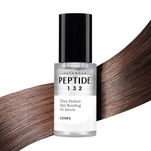 COSRX PEPTIDE 132 Hair Bonding Oil Serum Travel Size Keratin ment for Frizzy Damaged Dry Hair – Repairs Split Ends Adds Hair Gloss For All Hair Types – 0.94 fl oz