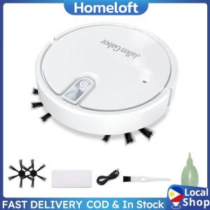 Smart Robot Vacuum Cleaner with Suction Robot Vacuum and Mop with Rubber Brush for Hard Floor Pet Hair Carpet