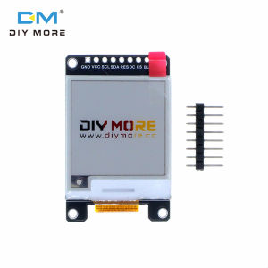 Diymore DC 2.2–3.7 V 1.54-inch E-Paper Display 152×152 Resolution SPI Communication Interface SSD1680 Driver Chip
