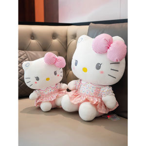 Hello Kitty Toys Stuffed Plush Toy Cute Plushie Doll Anak Patung Mainan Baby and Kids For Birthday Gift KT猫咪玩偶