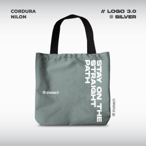 THOBACH Tote Bag Cordura STAY ON THE STRAIGHT PATH