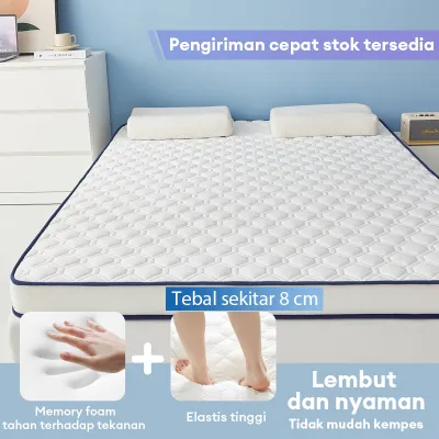 CUTEHOME Promo Matras Kasur 8cm Kasur Latex Kasur Berkualitas Kasur Busa Kasur Lantai Ukuran 90x200 120x200 160x200 180x200CM