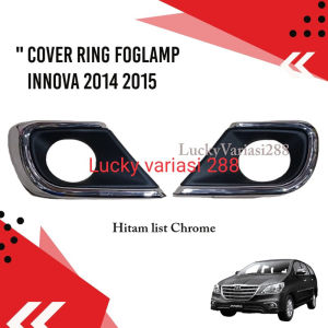 Garnish fog lamp cover ring fog lamp toyota innova 2014-2015 model ori