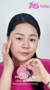Ashley Shine 2-in-1 Blush Cream Lasting Waterproof Suitable For Lips And Cheeks Glow Balm AS9097