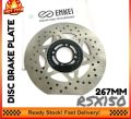 HONDA RSX WINNER ABS DISC BRAKE PLATE 255 267 DISK DEPAN 4 HOLD STAR CUTING FRONT REAR DISC PLATE 220MM. 