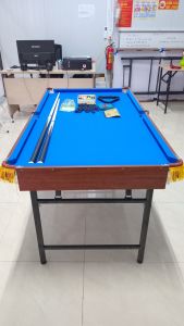 BÀN BIDA MINI LỖ bản cao cấp kích thước 180*90*80cm phụ kiện đầy đủ của Hebron Hàn Quốc