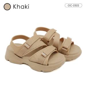 OCTAVIA Sandal Slingback Wedges Wanita #OC-2322 (FREE BOX)