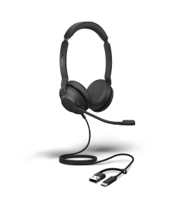 Jabra Evolve2 30 SE UC/MS Stereo Headset USB-C/A (Black) - 2 Years Local Warranty