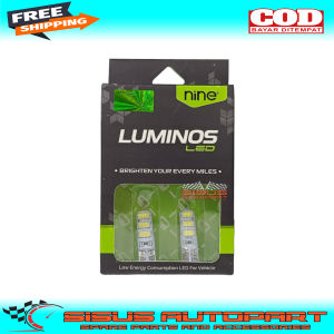 LAMPU LED T10 9NINE LUMINOS / LAMPU SEIN SENJA MUNDUR SUPER BRIGHT SEPASANG ISI 2 PCS / LUMINOS LED