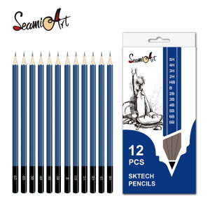 SeamiArt 12/15 Pcs. Standard Sketching Pencil Art Suppliers Stationery