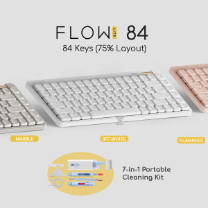 【SG】 Lofree FLow Lite 84 / 100 - Low Profile Mechanical Keyboard | Hotswap POM Switch | Tri Mode