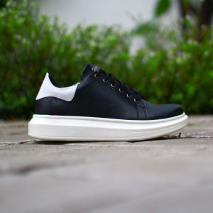 Sepatu Sneakers Kasual Pria Bahan Kulit Working T-15  Size 39-43 Fashion Shoes