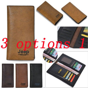 JEEP Men Business Vintage Briefcase PU Leather Shoulder Messenger Bag Beg Silang Lelaki