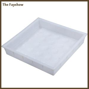 [The Fayshow] DIY Paving Brick Mould Shaped Walk Maker Reusable Concrete Path Maker Mold SteppingFor Lawn Patio Yard Garden