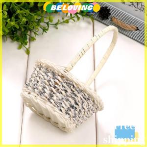 Beloving Flash Sale 1 cái giỏ hoa dệt giỏ cầm tay giỏ trang trí tiệc cưới