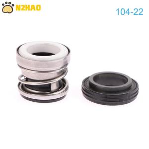 【N2HAO】 1Set 104-12 14 15 16 17 18 19 20 22 25 28 30 35 40mm Mechanical Shaft Seal Single Spring For Water Pump