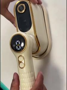 BTY 2-IN-1 Portable Handheld Steamer Iron for Clothes Wet&Dry Foldable Steam Ironing for Travel