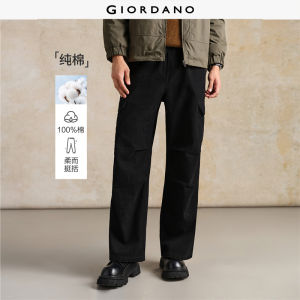 Giordano Men 100% Cotton cargo parachute pants Free Shipping 18115812