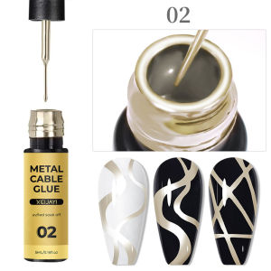 5ml Liner Gel Polish Metallic Painting Liner Gel Light Therapy Mirror Gel Nail Polish Nail Art