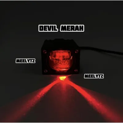 IBRIGHT L10 - Lampu Tembak Biled Blue Lens Lampu Sorot Cahaya Biled Bergaransi 12 Volt 24 Volt Lampu Tembak Motor Mobil Truk Bis Bus IBRIGHT L 10