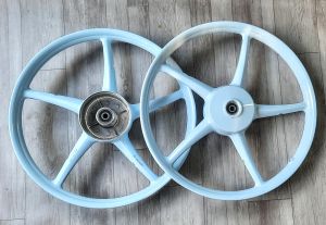 Mâm 5 cây Racing gắn Wave Blade Alpha Ws110 thắng đùm trước sau