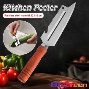 Elle Stainless Steel Kitchen Vegetables and Fruit Peeler Cutter Grater
