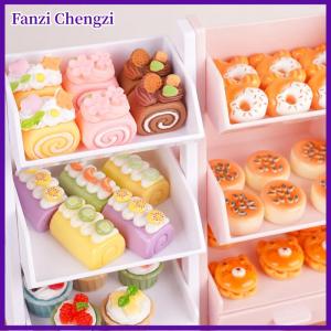 Fanzi 1 12 Dollhouse Mini Flower Rack Storage Shelf Model Dollhouse Simulation Furniture Decoration Micro Scene Construction Props