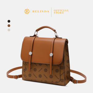 BELINDA PREMIER Backpack For Women High End Leather Korean Fashion Office School Backpack BP3309