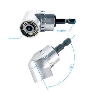 Đầu chuyển hướng khoan bắt vít góc hẹp - Đầu chuyển hướng máy khoan vặn vít góc chuôi lục
