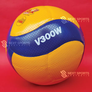 Bola Voli Mikasa V300W Water Rastistant Original Volley Ball Free Pompa Pluit Tournamnet