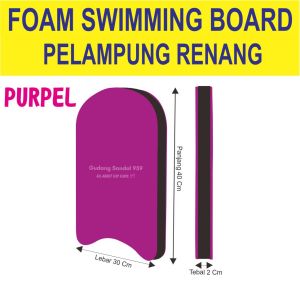 PAPAN PELAMPUNG SELUNCUR AIR TEBAL 2 CM BERBAHAN SPON ATI UNTUK BERENANG ANAK