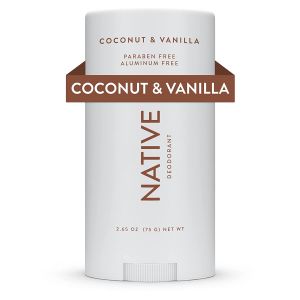 Native Whole Body Deodorant Naturally Derived Ingredients 72 Hour Odor Protection Coconut&Vanilla