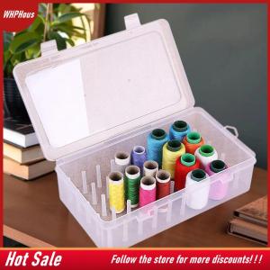 【COD】🔥🔥🔥 42 Axis Needle And Thread Box Household Storage Box Multi Functional Transparent Needle And Thread Set Thread Box Sorting