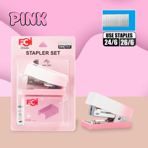 FCI Stapler and Staples Set 2in1 Full Desk Kit for Office School and Home Staplers Starter Kit All in One Stapler Uses