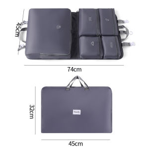 【COD/Original】7 in 1 travel bag organizer set luggage organizer for clothes high quality clothes organizer with divider hanging large capacity expandable thickened waterproof portable multi-functional clothing sorting packages pouch