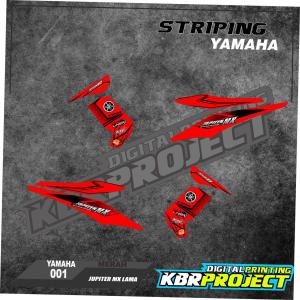 ( COD ) JUPITER MX LAMA STICKER STRIPING MOTOR YAMAHA JUPITER MX LAMA IP.001 STRIPING VARIASI RACING