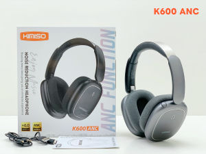 KIMISO หูฟังบลูทูธ Bluetooth หูฟังไร้สาย ดีไซน์สวย ครอบหูนุ่มใส่สบาย รุ่น A600 ANC หูฟัง Bluetooth6.0